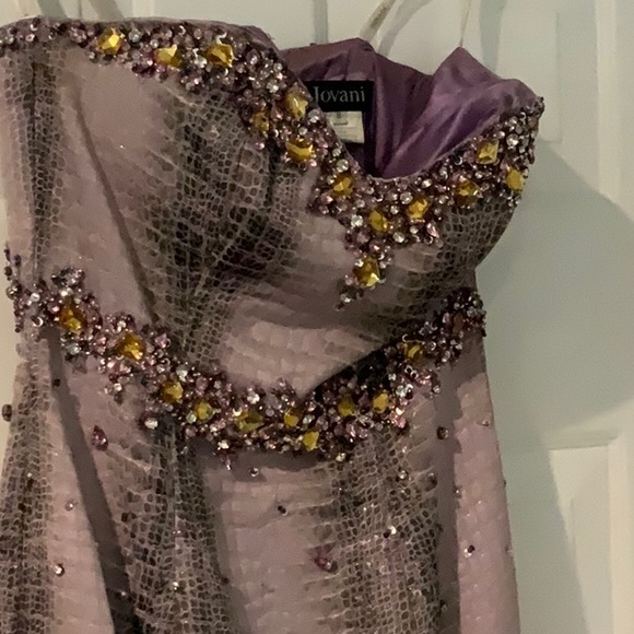 Jovani strapless dress sz 8 - Picture 5 of 15